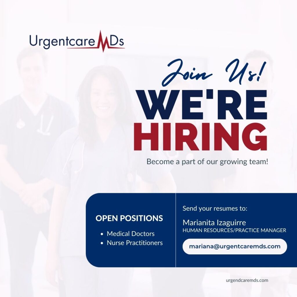 urgentcare mds careers