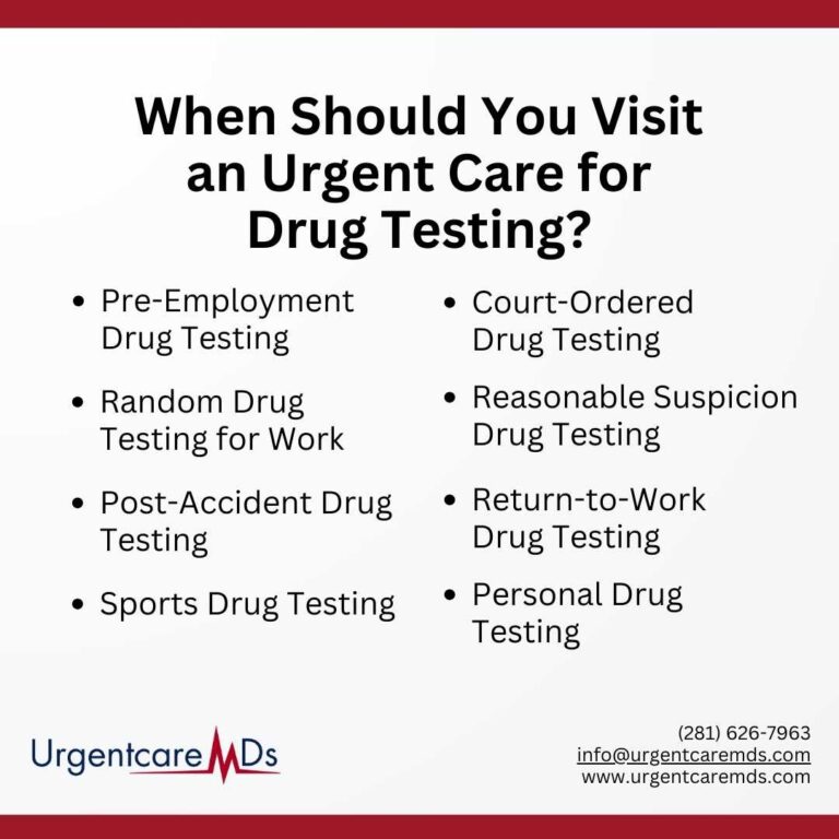Drug Testing_ When to Visit an Urgent Care